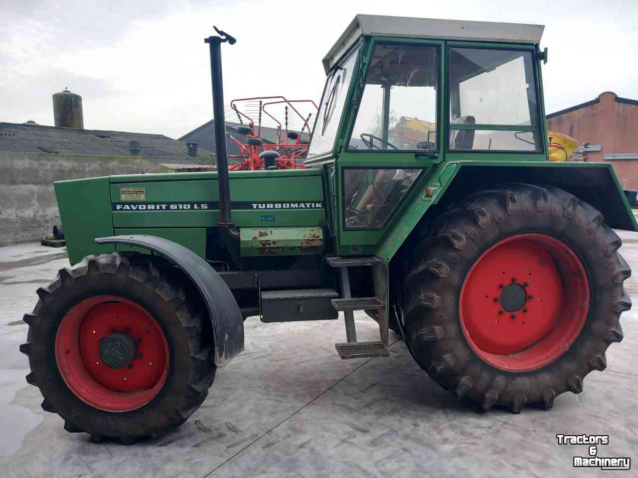 Tracteurs Fendt 610LS