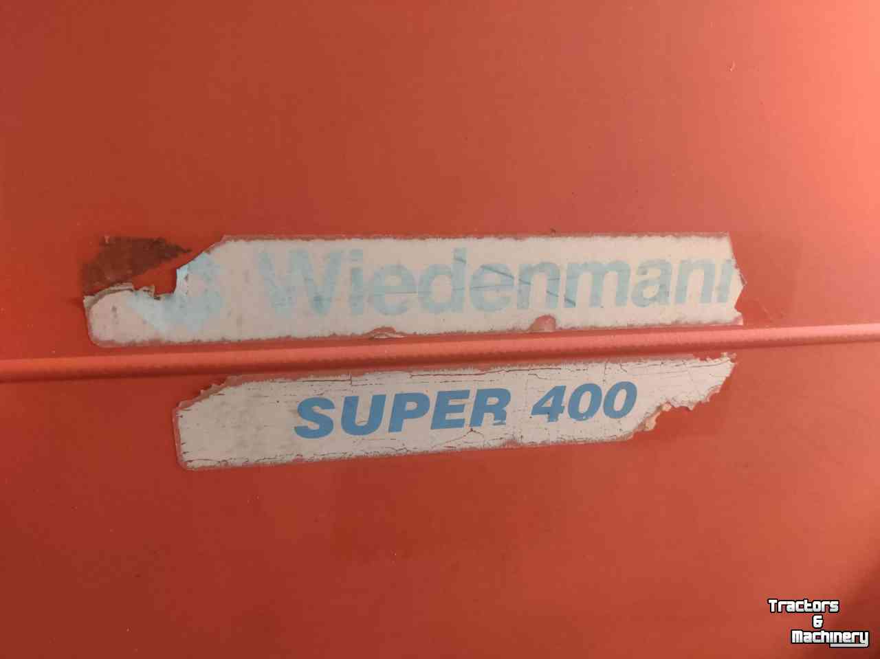 Combinaison faucheuse-aspirateur Wiedenmann Super 400