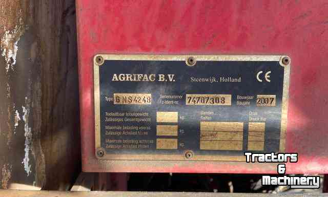 Pulvérisateur trainé Agrifac GN4248