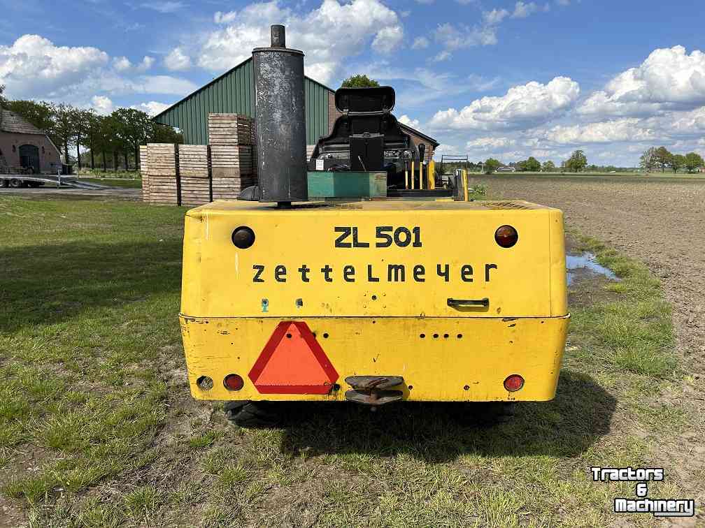Chargeuse sur pneus Zettelmeyer ZL 501 shovel