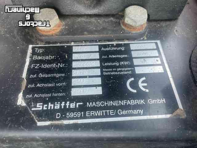 Chargeuse sur pneus Schäffer 8082 4X4