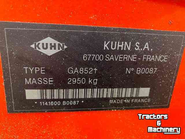 Andaineur Kuhn Kuhn GA8521