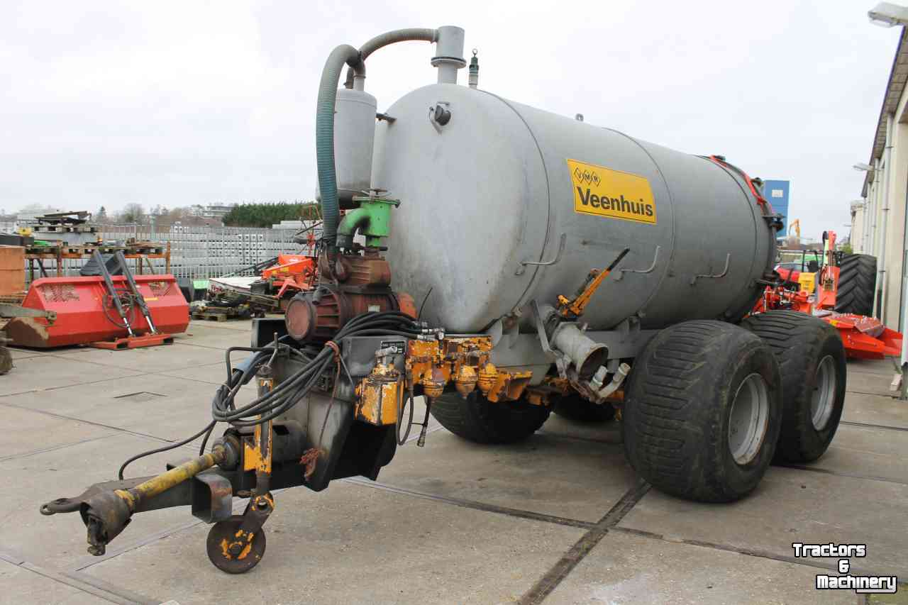 Tonneau de lisier Veenhuis 6000 liter tandemas mesttank giertank vacuumtank waterwagen