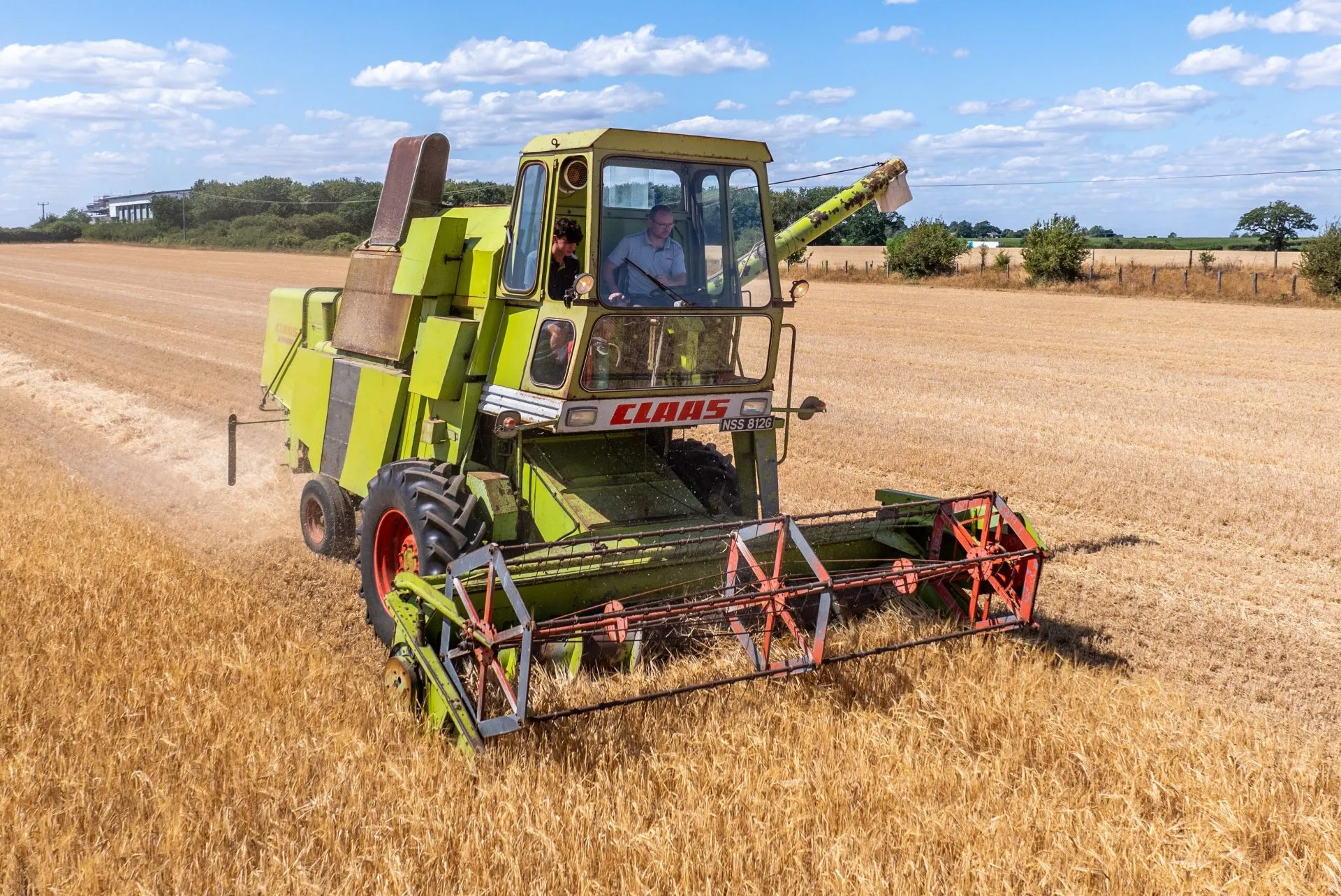 200,000th Claas combine restored and back in action 200,000th Claas combine restored and back in action