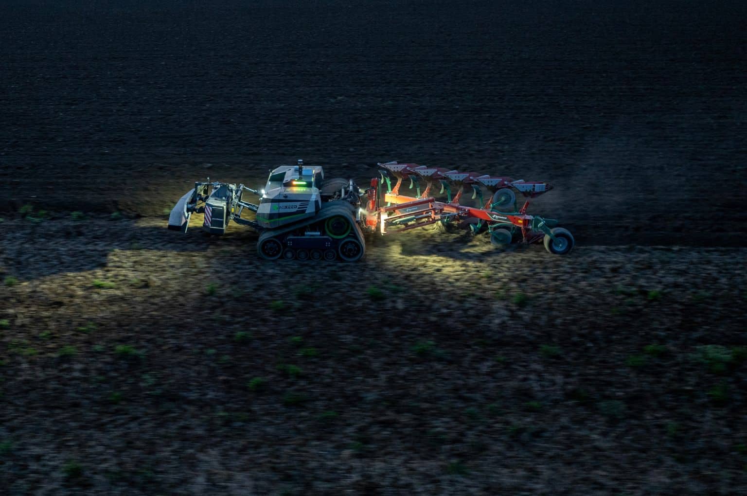 Autonomous world ploughing record