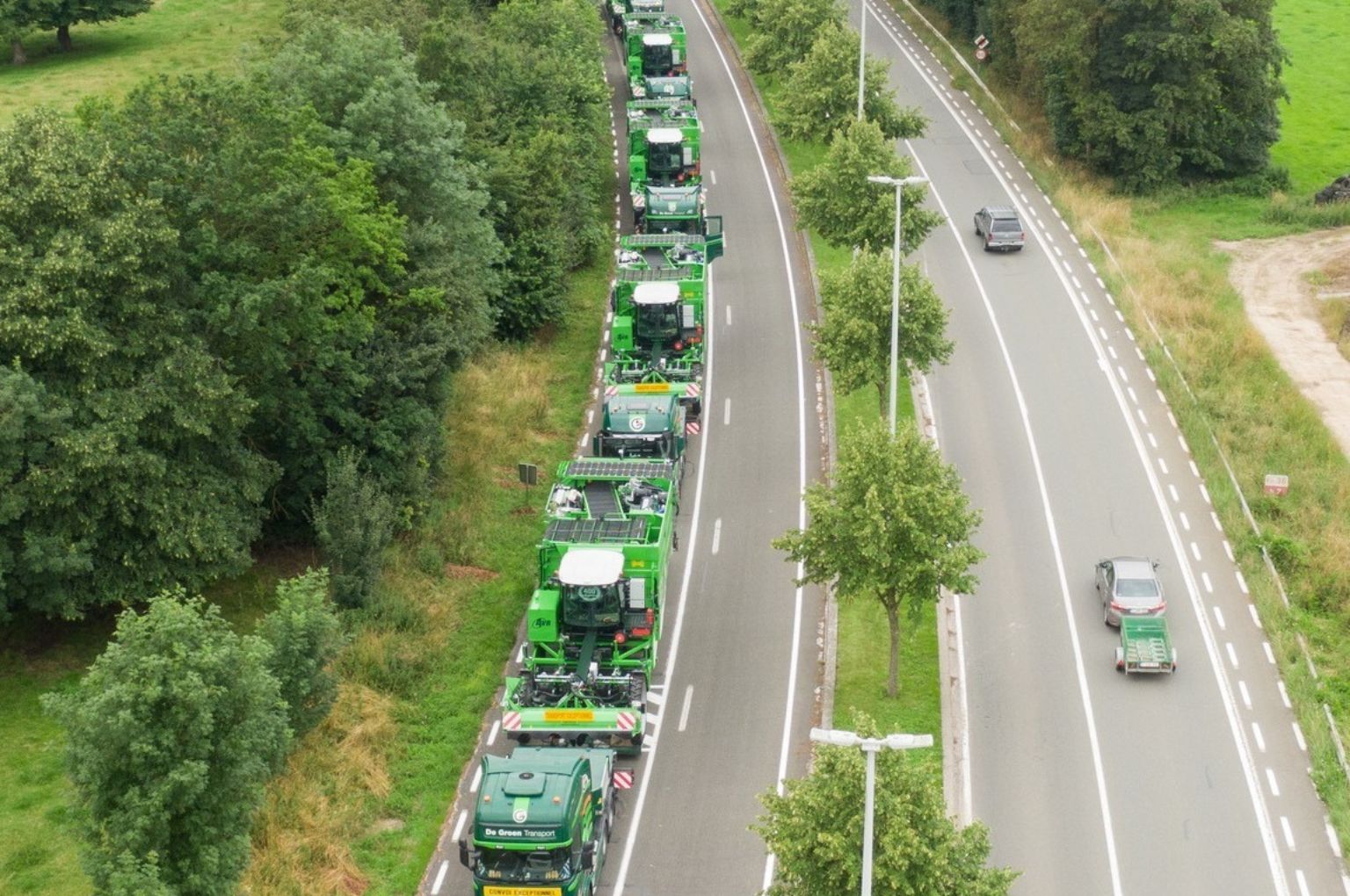 AVR convoy from Belgium to Denmark