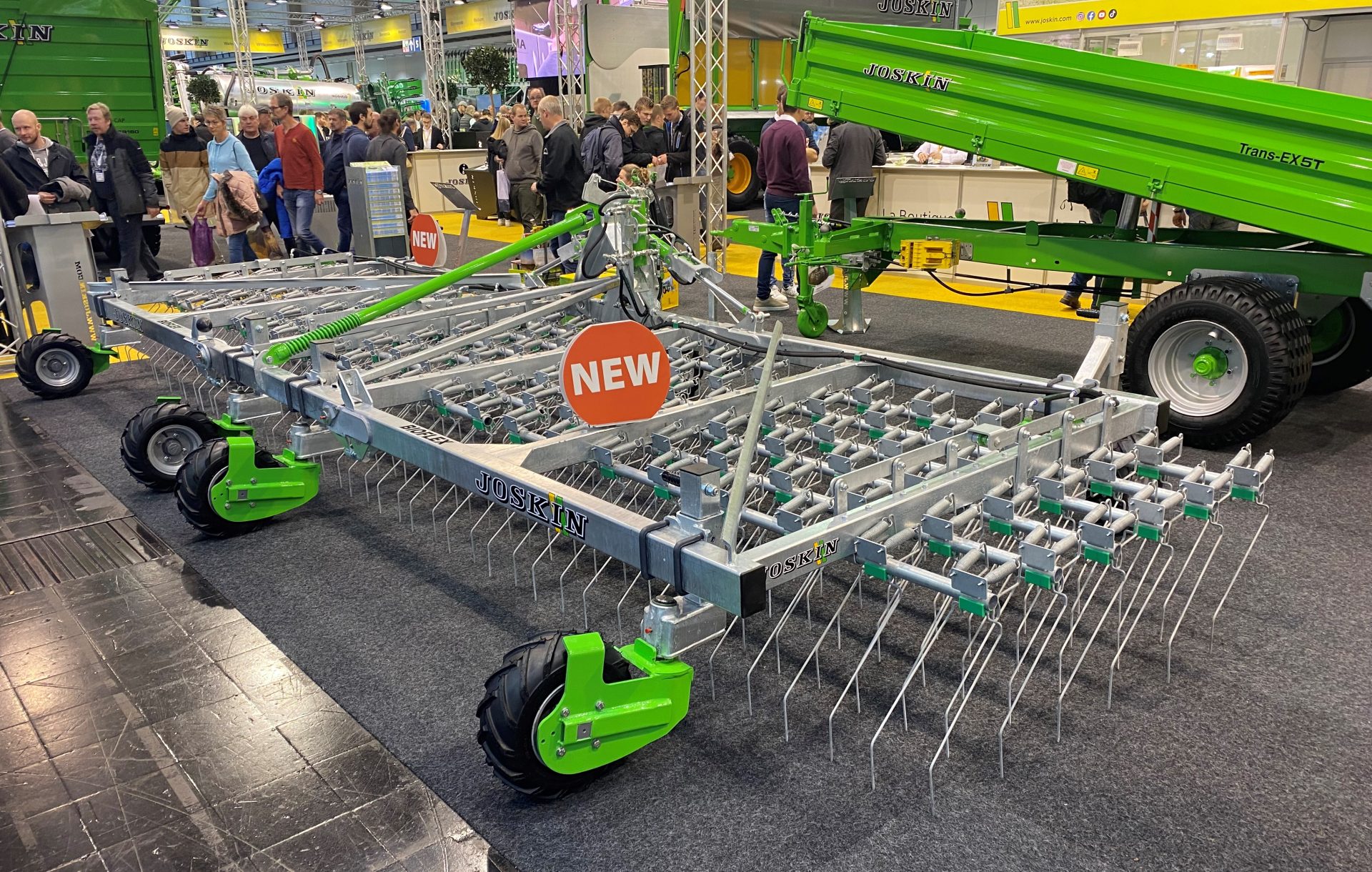 First Joskin arable land harrow