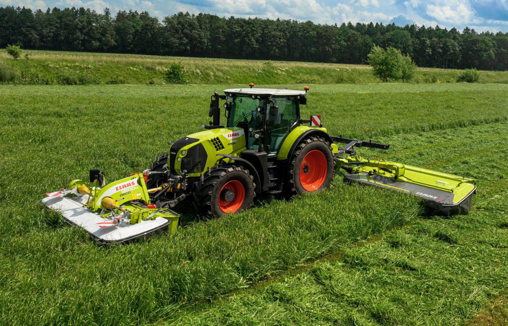 Five versions of new Claas Disco