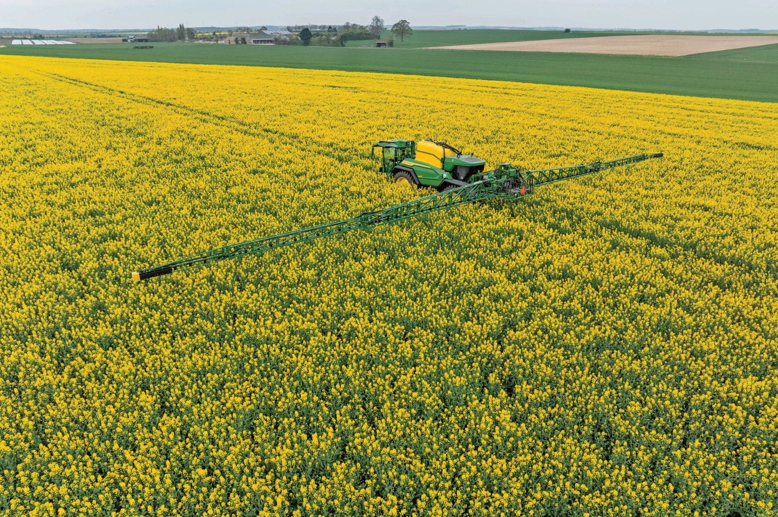 High capacity precision spraying