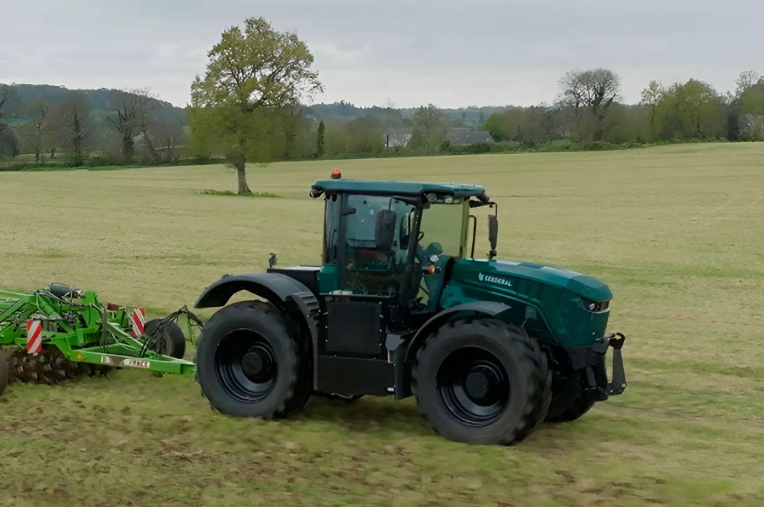 Major funding for electric tractor