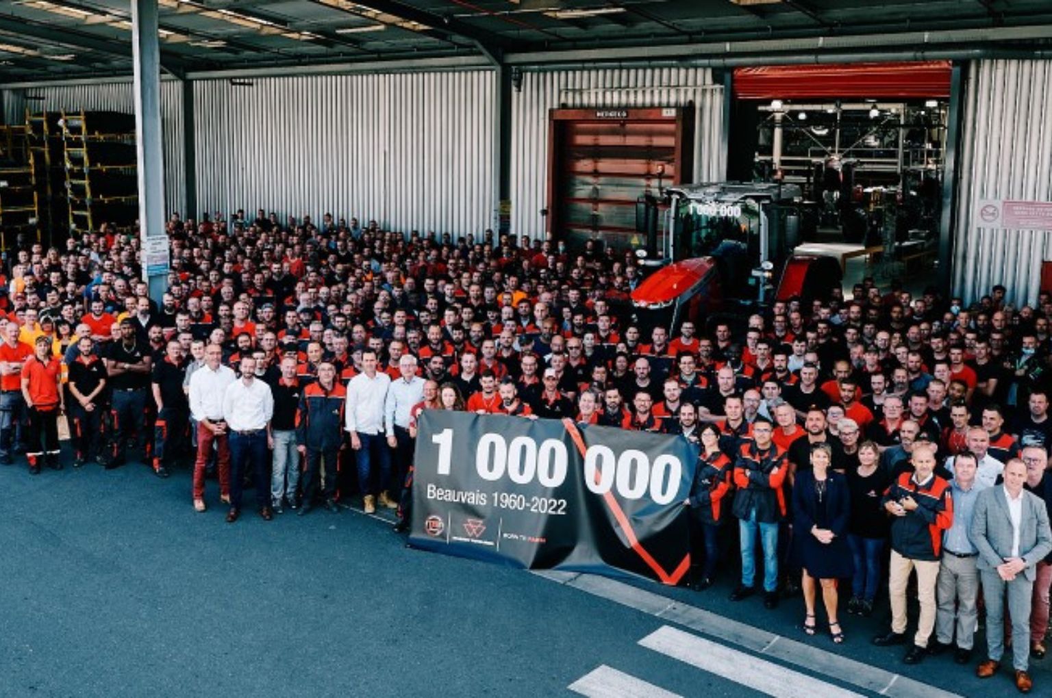 MF builds 1,000,000th tractor in France