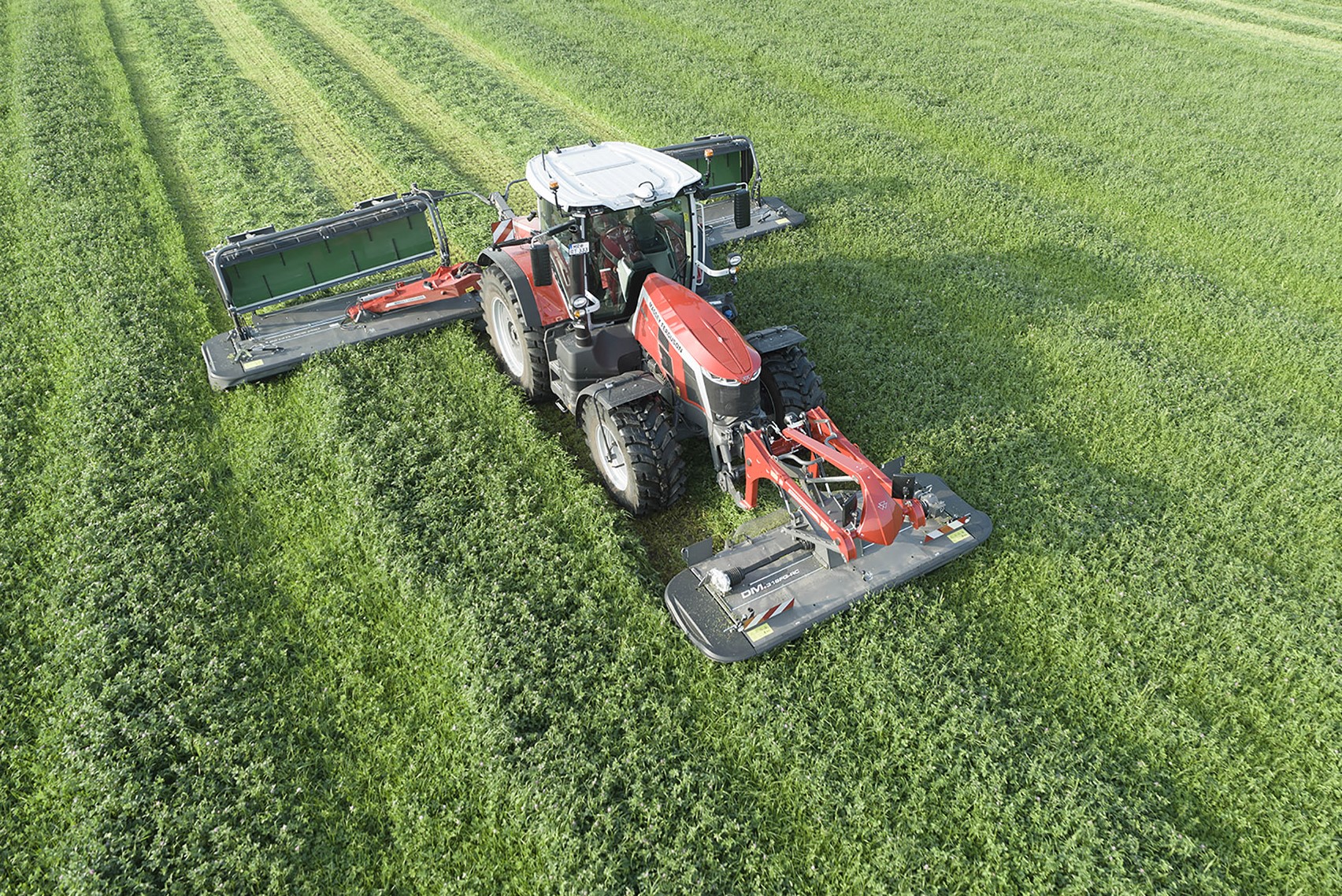 New Massey butterfly mowers