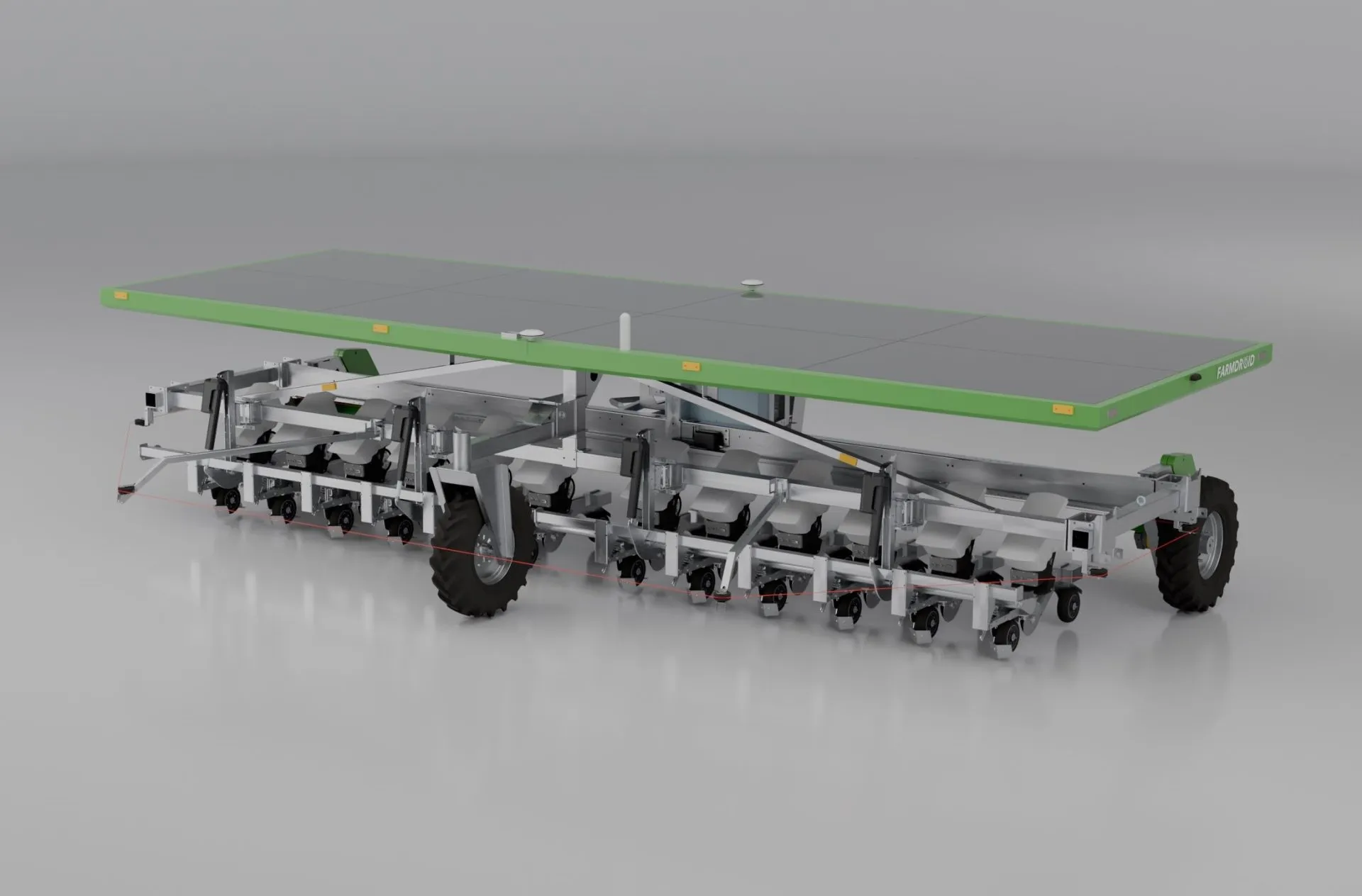 Wider version of the FarmDroid robot