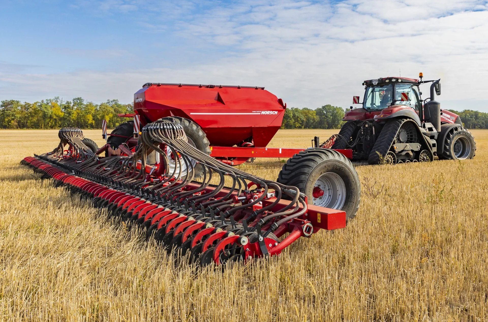 Wider working widths on the way from Horsch