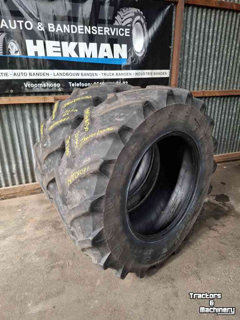 Roues, Pneus, Jantes, Barillets Jumelage Trelleborg 480/70R30