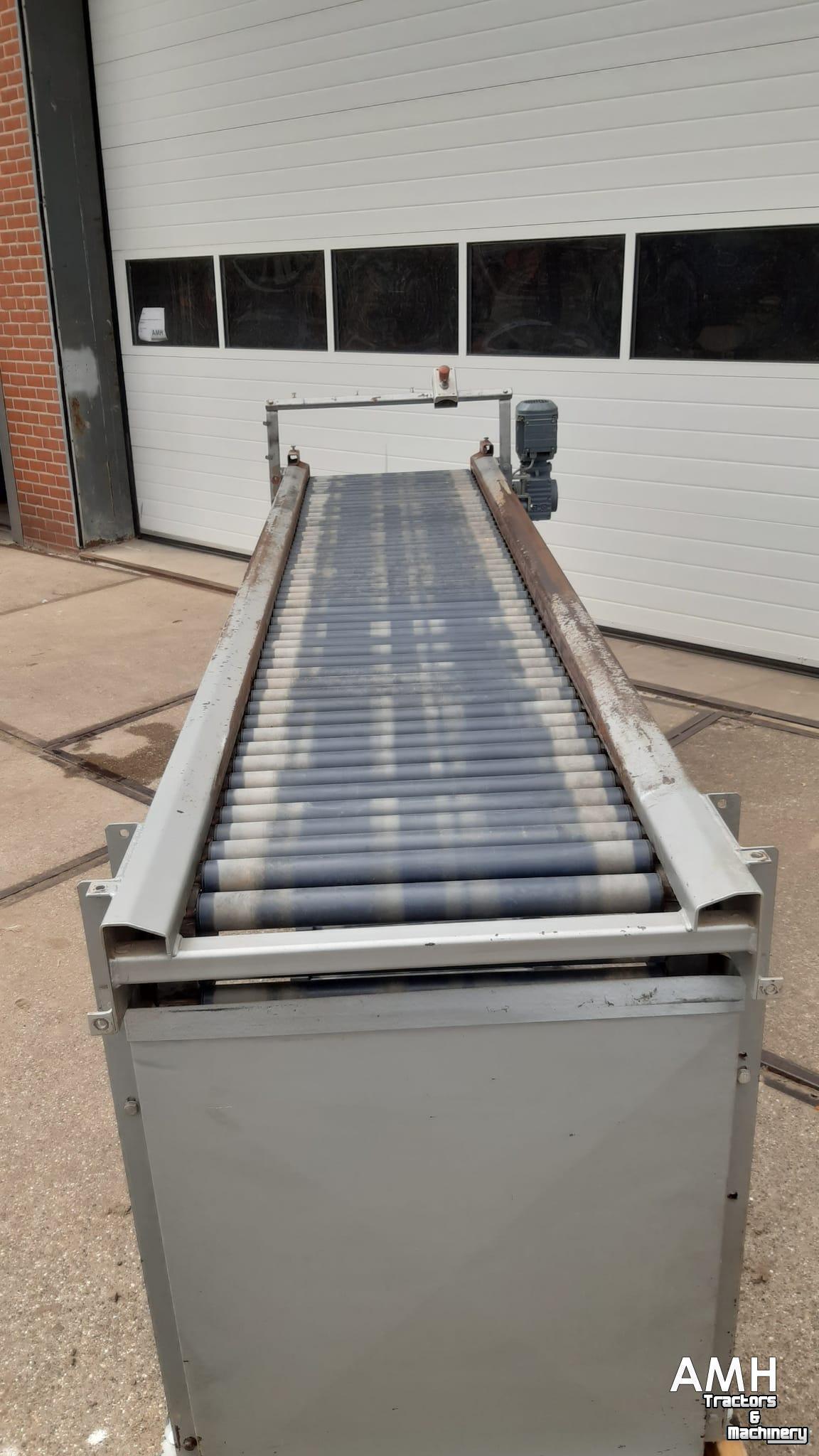 Trieuse Grisnich Rollenleestafel 3050x600 ROLLENLEESTAFEL ROLLER INSPECTION BELT ROLLENVERLESETISCH