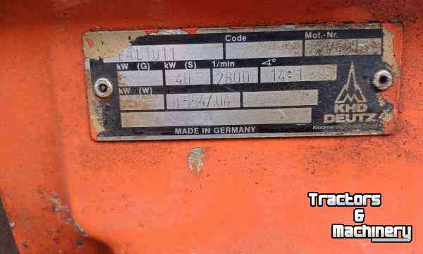 Tracteur pour vignes et vergers Holder A 60 Smalspoor Tractor