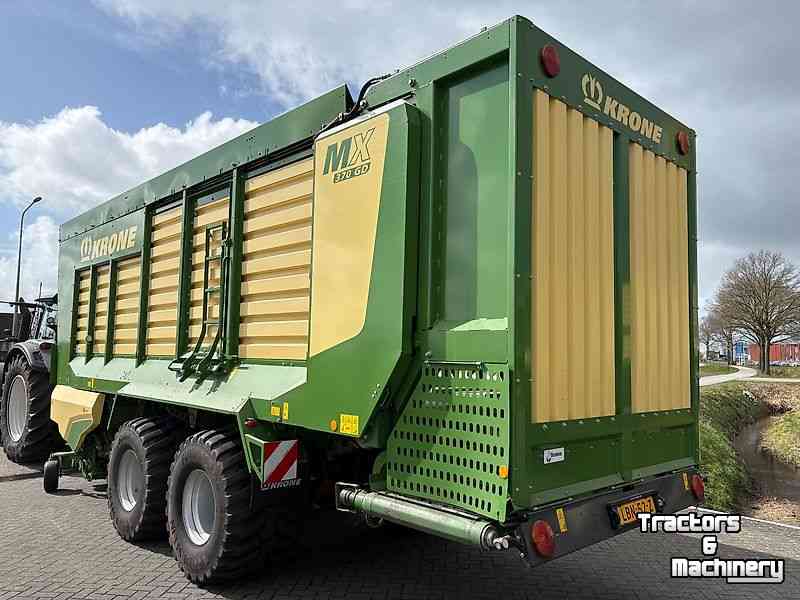 Autochargeuse Krone MX 370 GD + Bandje