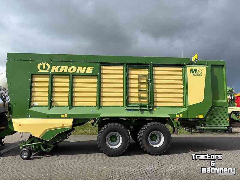 Autochargeuse Krone MX 370 GD + Bandje