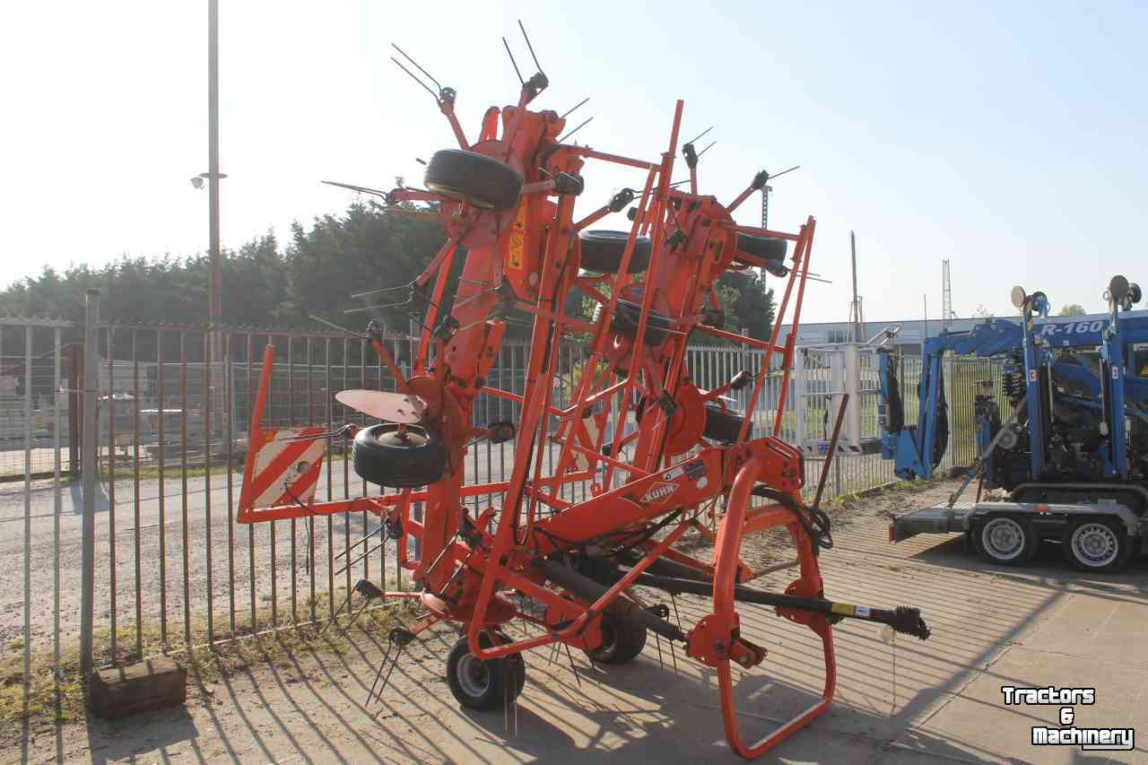 Faneur Kuhn GF8702 cirkelschudder 8-elements schudmachine