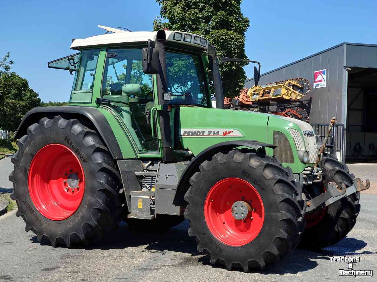 Tracteur Fendt 714 Vario 6cyl Deutz