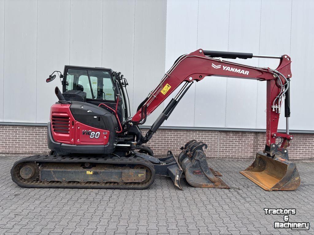 Mini pelleteuse Yanmar VIO80