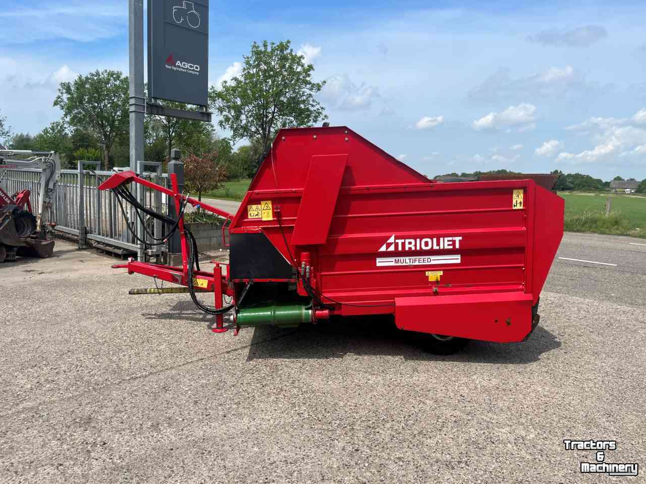 Distributeur de fourrage en bloc Trioliet Multifeed voerdoseerwagen