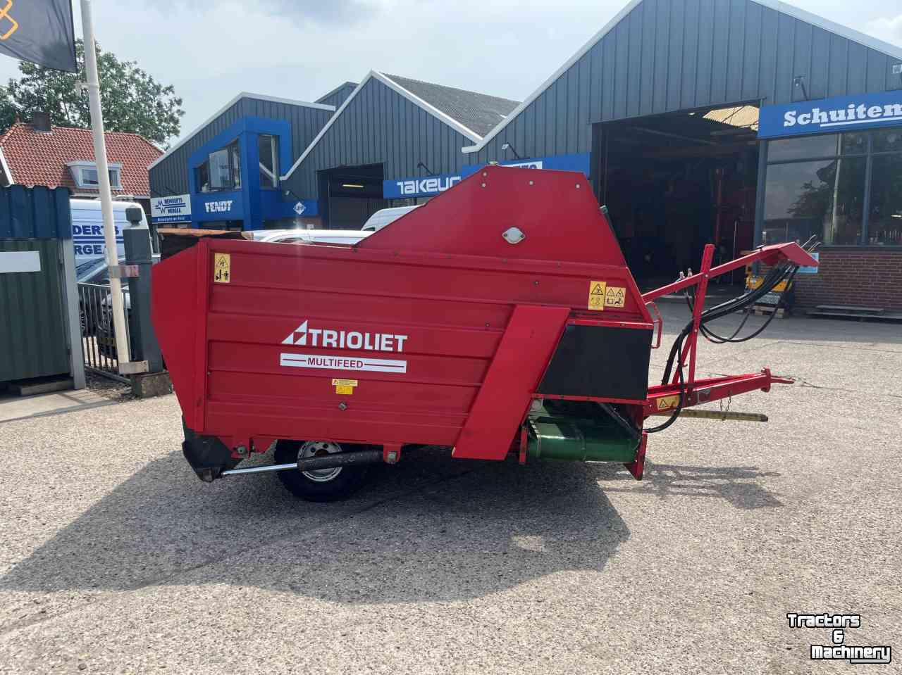 Distributeur de fourrage en bloc Trioliet Multifeed voerdoseerwagen