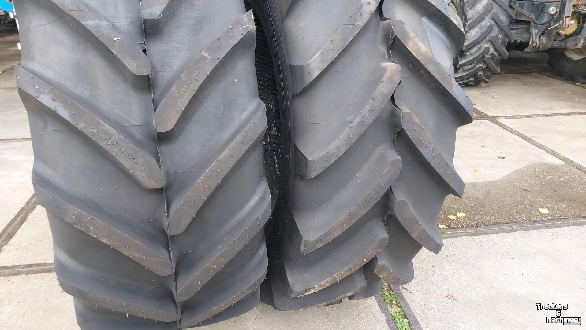 Roues, Pneus, Jantes, Barillets Jumelage Michelin 600/65R38