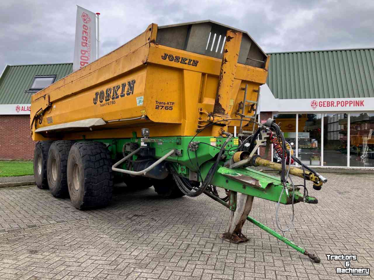 Tombereau / Benne TP Joskin Tridem trans-KPT 27/65