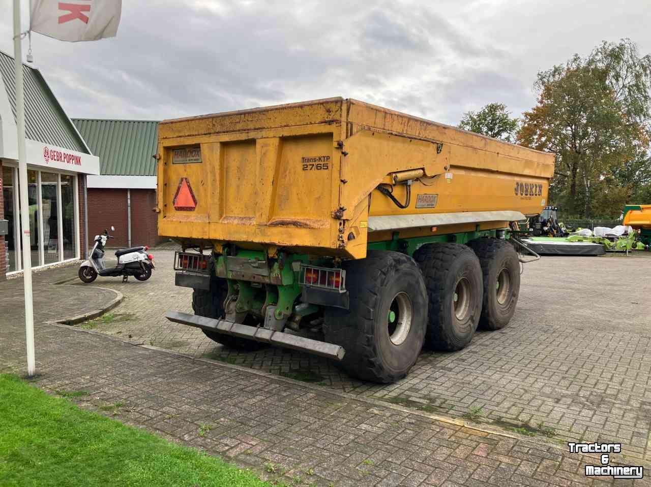 Tombereau / Benne TP Joskin Tridem trans-KPT 27/65