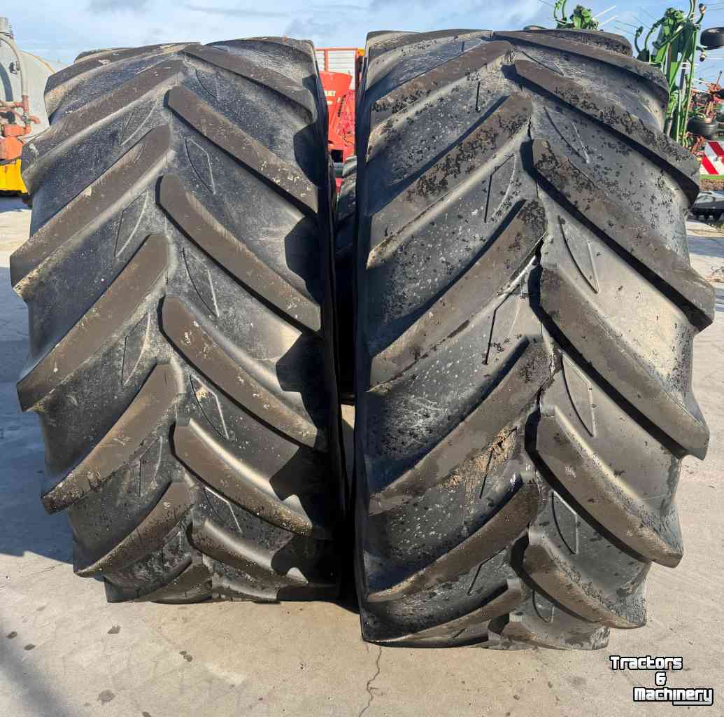 Roues, Pneus, Jantes, Barillets Jumelage Michelin Michelin Xeobib VF 710/60R42 + VF 600/60R30