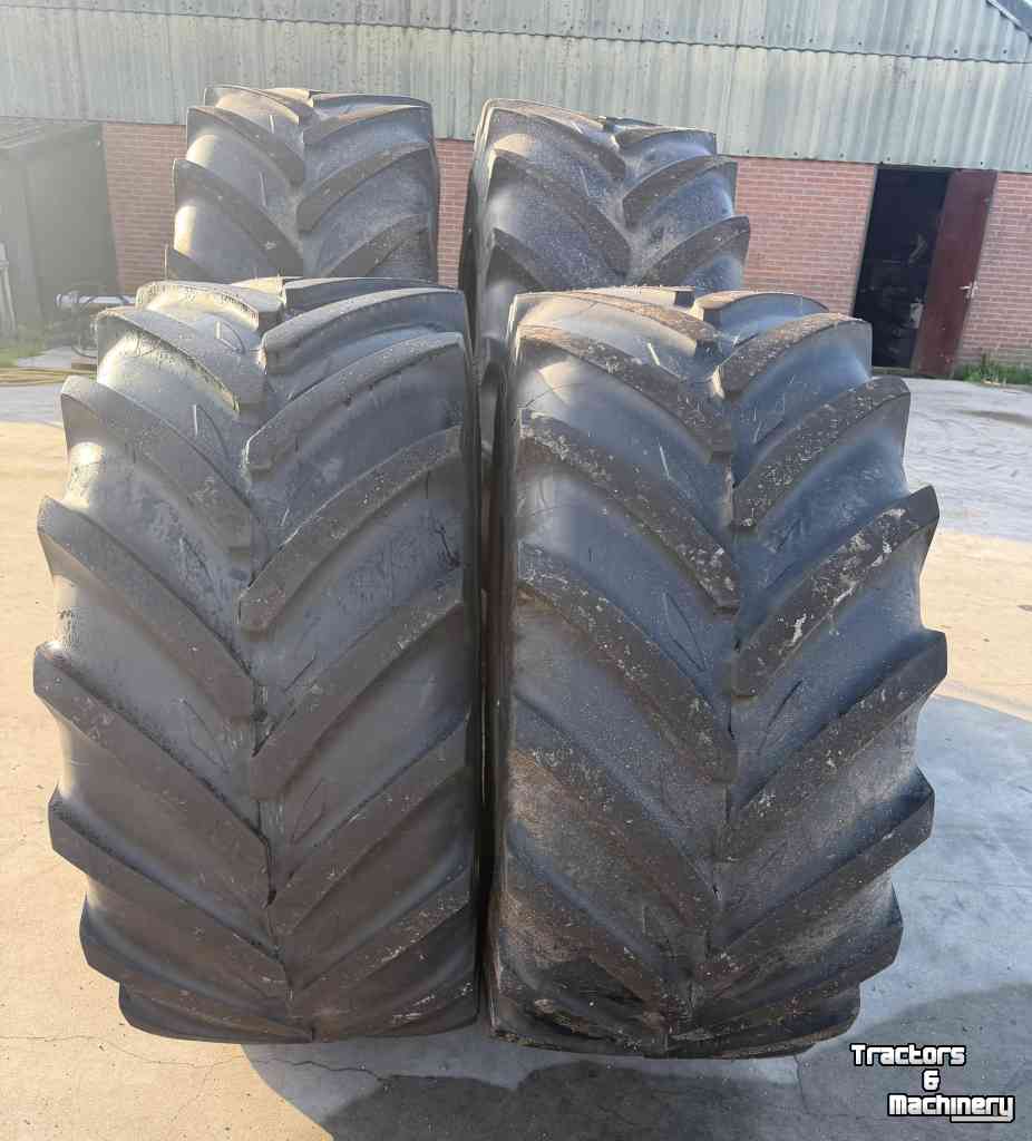 Roues, Pneus, Jantes, Barillets Jumelage Michelin Michelin Xeobib VF 710/60R42 + VF 600/60R30