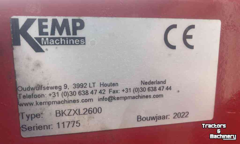 Pince à balle Kemp BKZ XL 2600 Balenklem