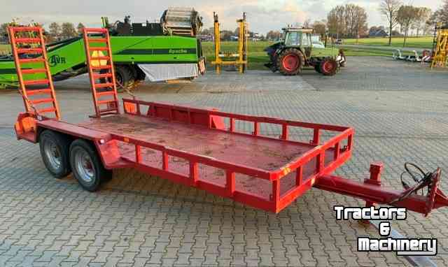 Remorque porte-machines Harcon KORW 7000 oprijwagen