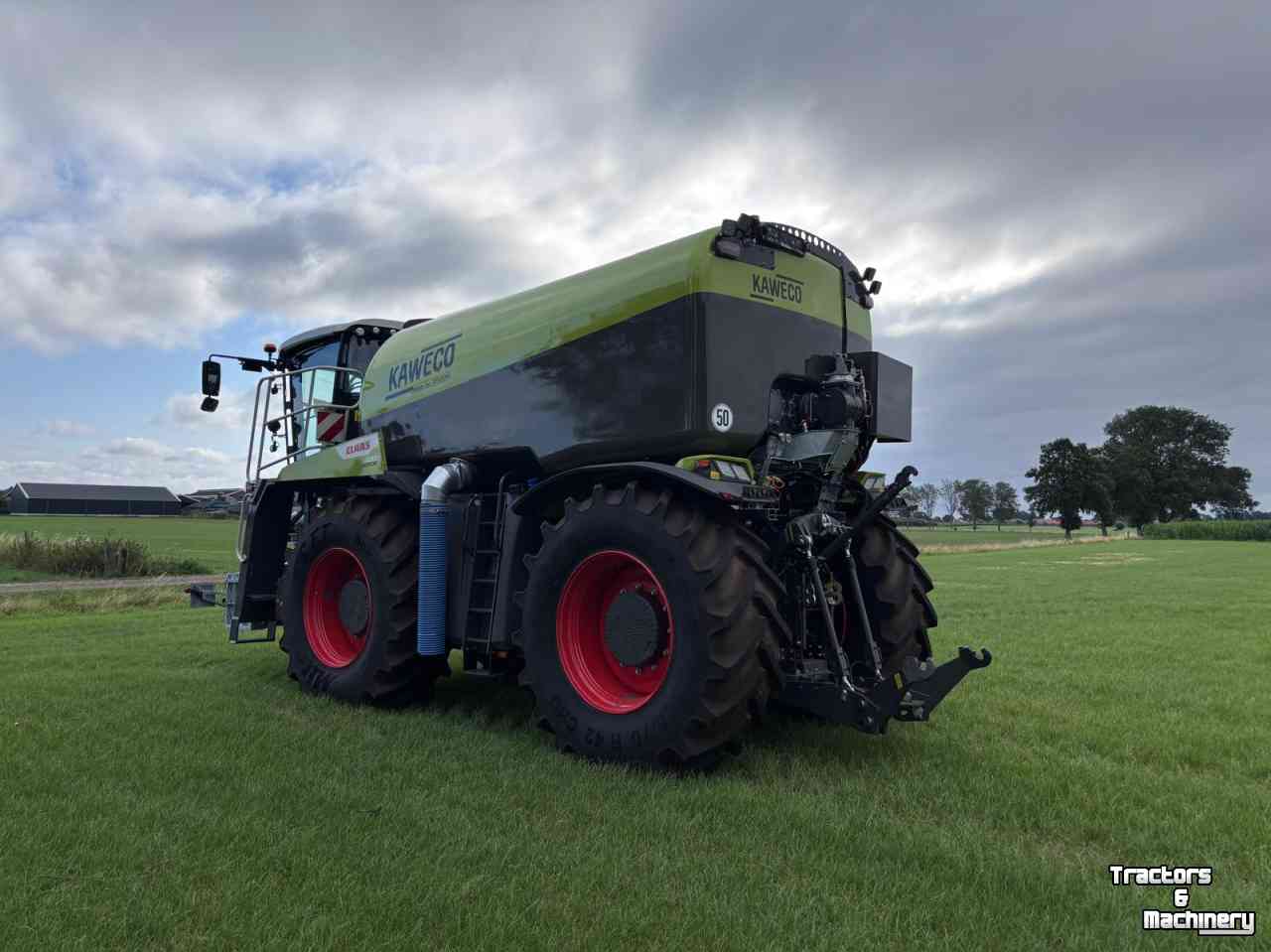 Tonneau de lisier Kaweco XERION SADDLE TRAC Opbouw