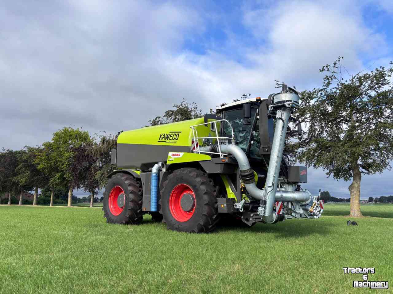 Tonneau de lisier Kaweco XERION SADDLE TRAC Opbouw