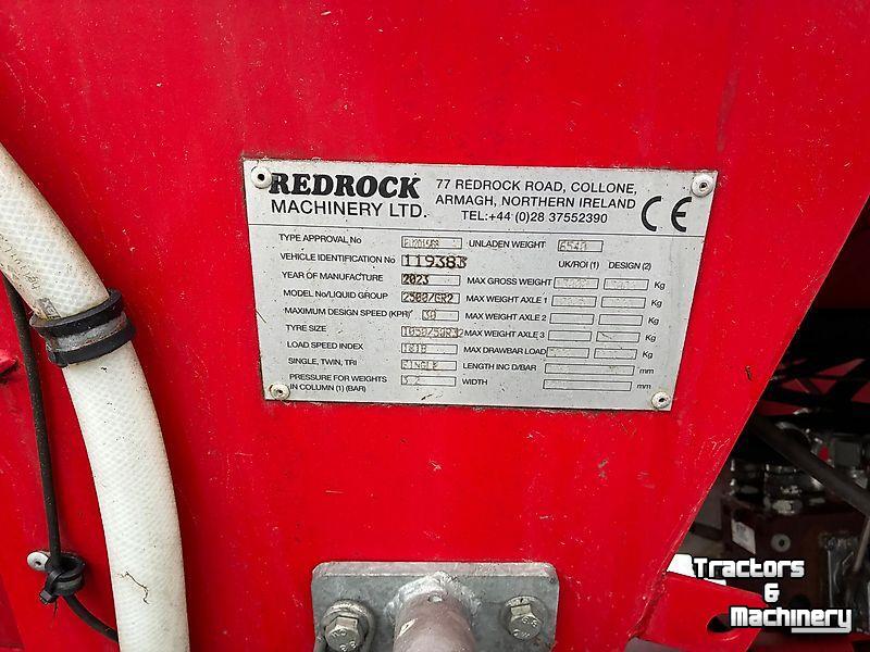 Tonneau de lisier Redrock Redrock Vacuümtank 2500