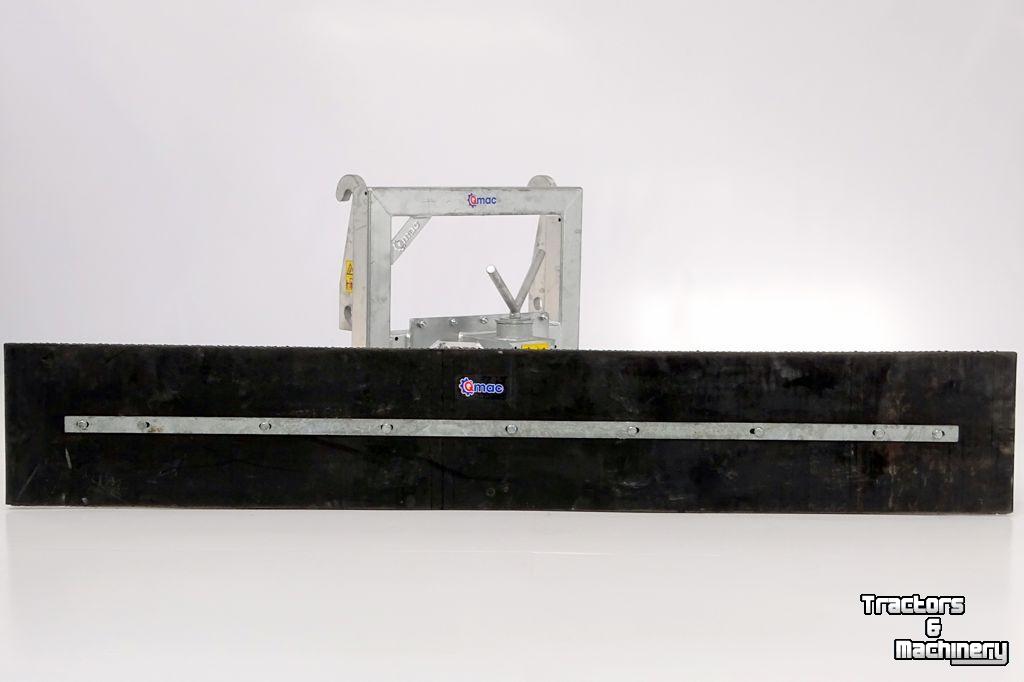 Rabot caoutchouc Qmac 180 MECH SCHUIN WEIDEMANN HAAK