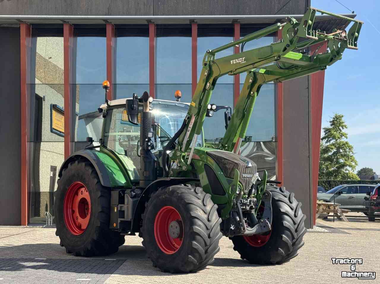Tracteur Fendt 718 vario Power S4 Fronthef Fendt Frontlader 5X90