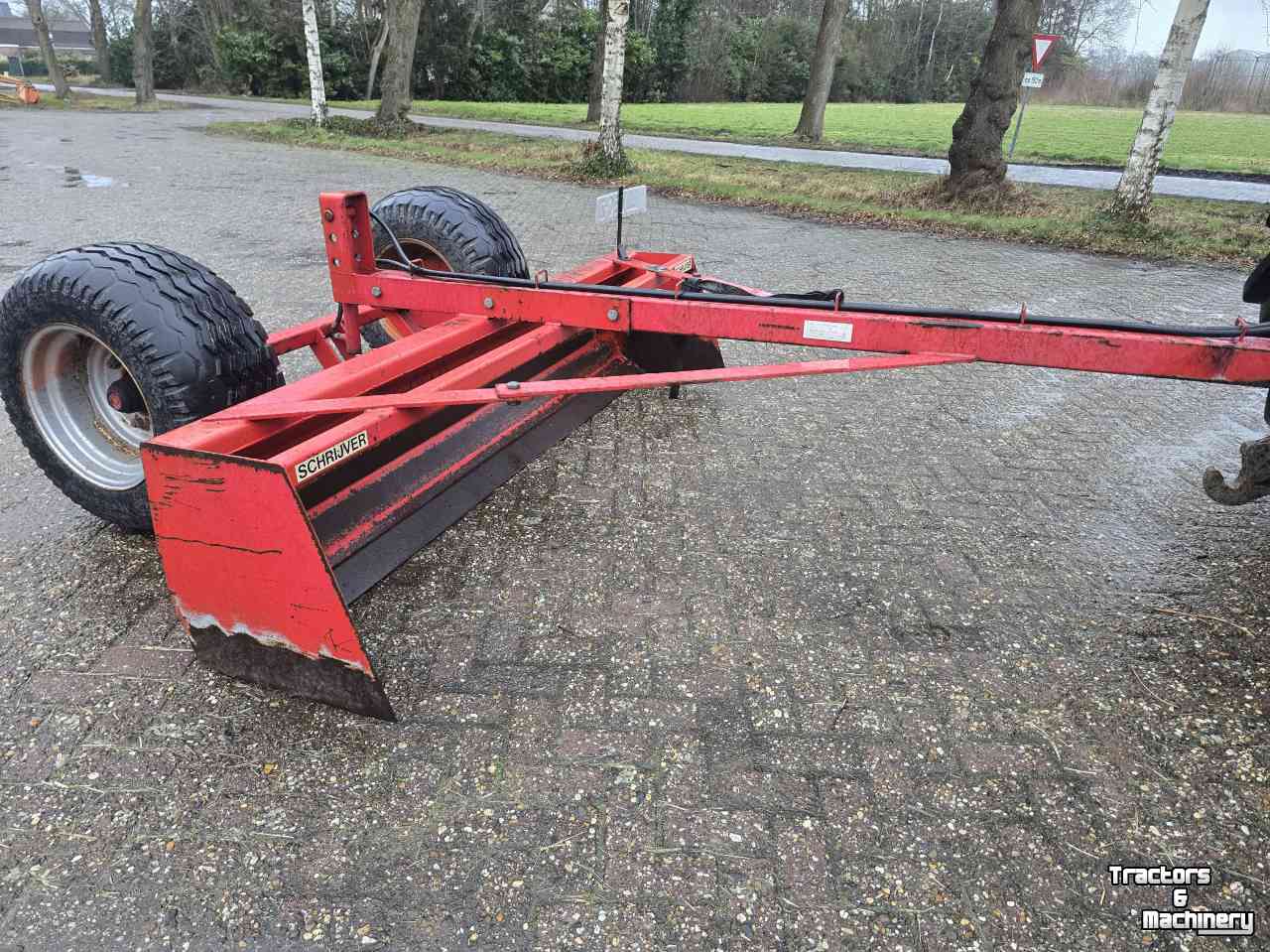 Décapeuse  Schrijver kilverbak 250 cm
