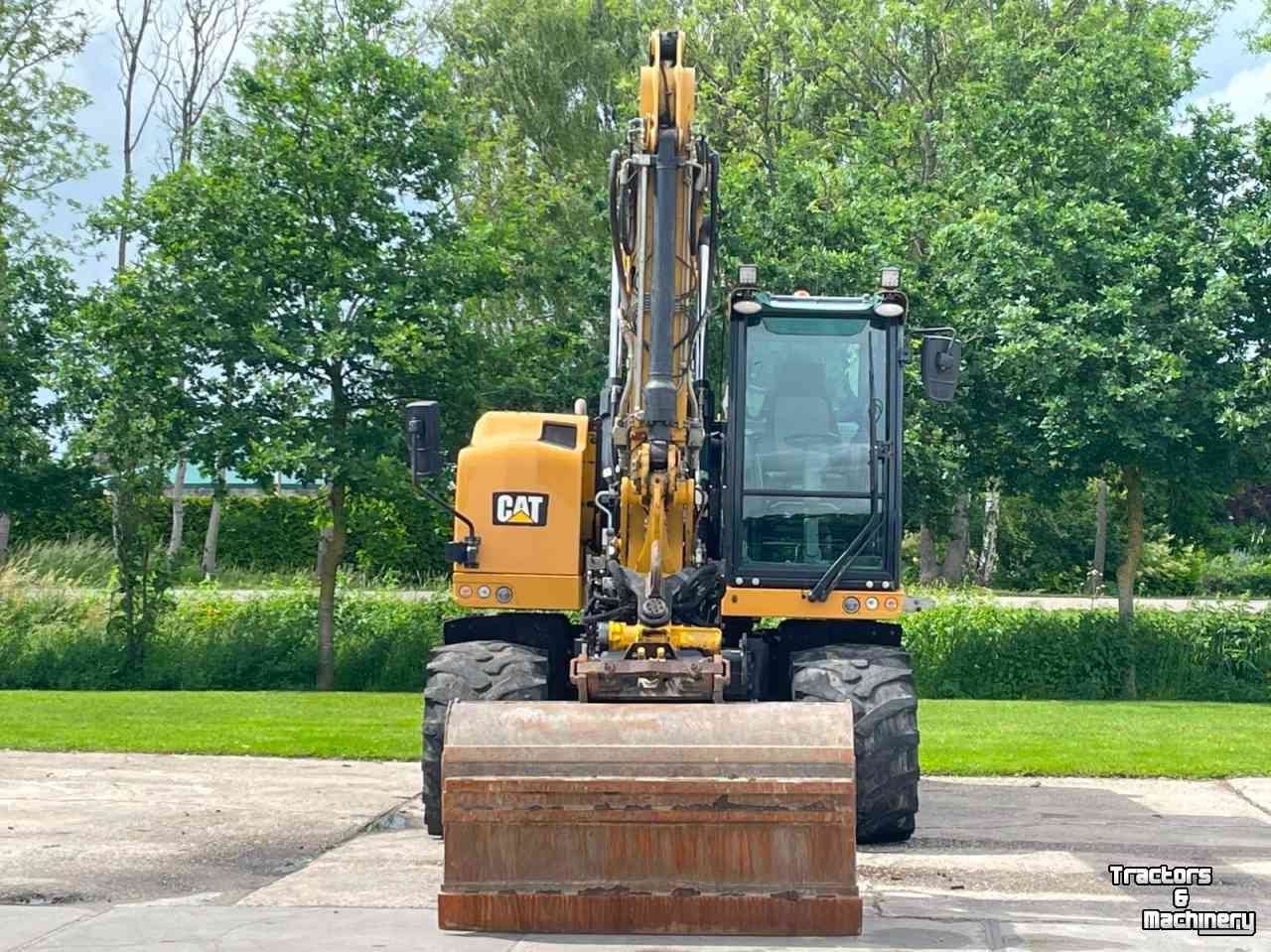 Pelles sur pneus Caterpillar M314F mobiele kraan draaikantelstuk