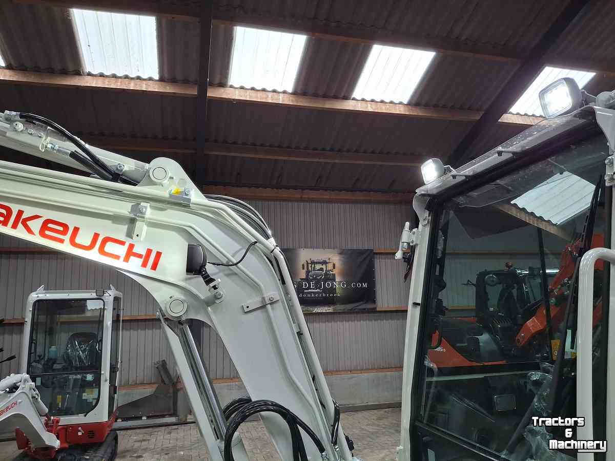 Mini pelleteuse Takeuchi TB230, minigraver, minikraan, BJ2026, Nieuw!