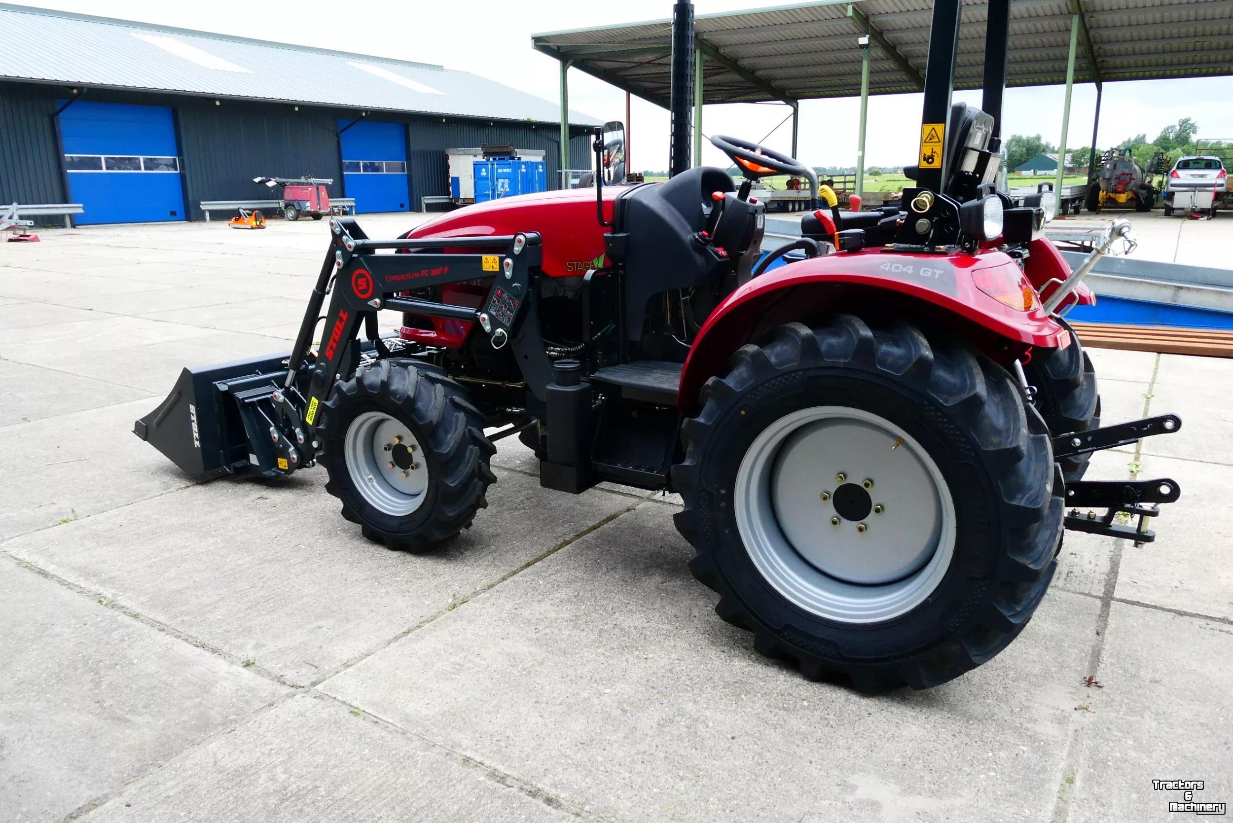 Tracteur Knegt 404GT .