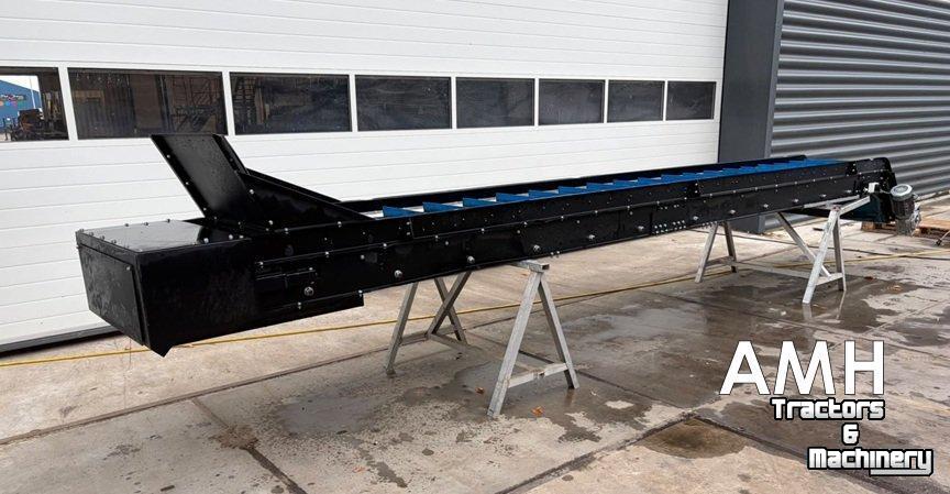 Convoyeur élévateur  7100X800 OPVOERBAND ELEVATORBAND ELEVATOR BELT FÖRDERBAND STEIGBAND