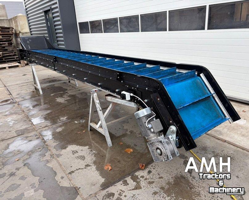 Convoyeur élévateur  7100X800 OPVOERBAND ELEVATORBAND ELEVATOR BELT FÖRDERBAND STEIGBAND
