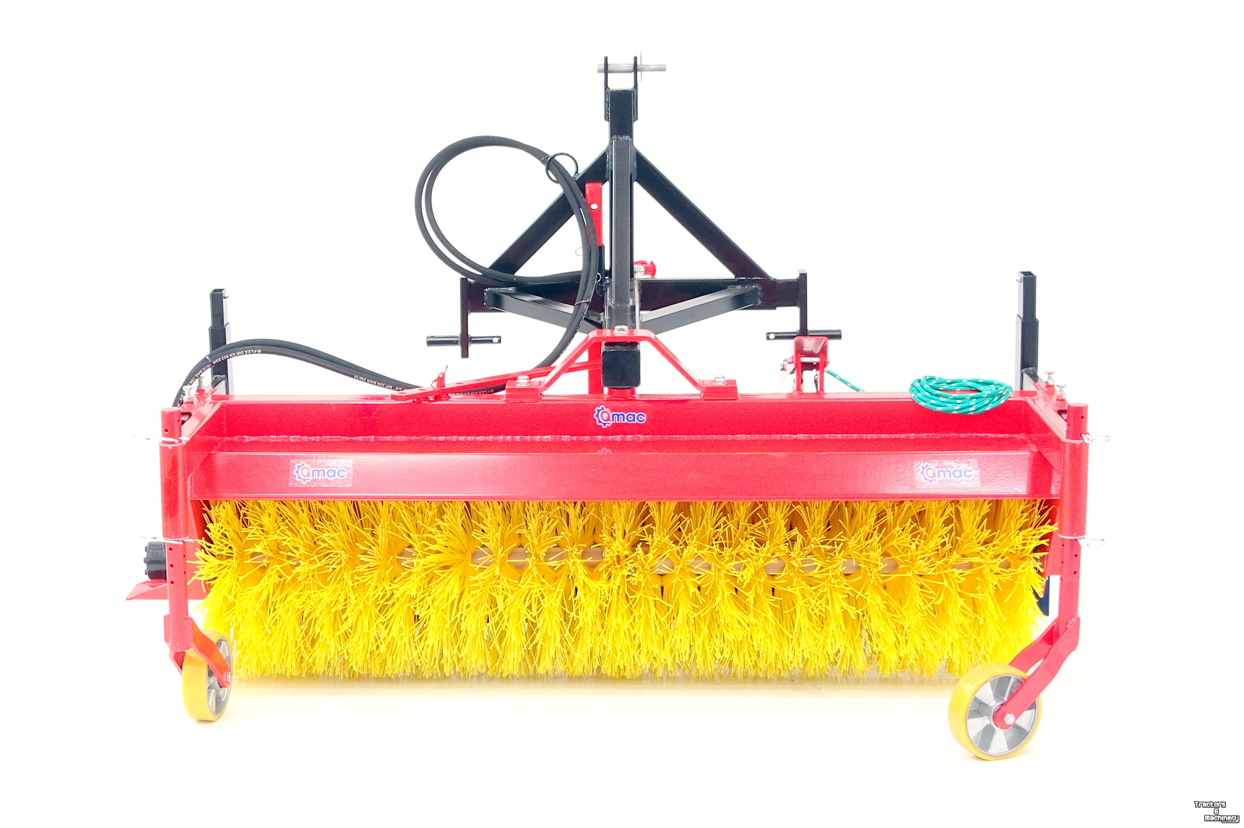 Balayeur Qmac Veegmachine 175 Tractor met schuinstelling