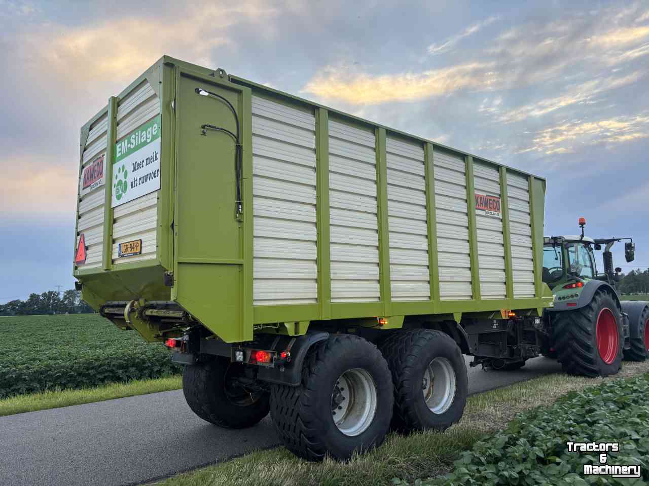 Benne d‘ensilage Kaweco Radium 45 silagewagen