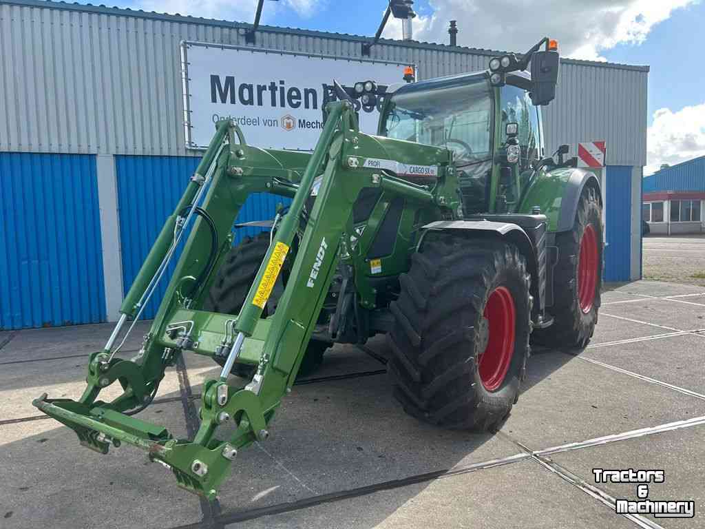 Tracteur Fendt 724 Gen6 Profi + Cargo 5X90