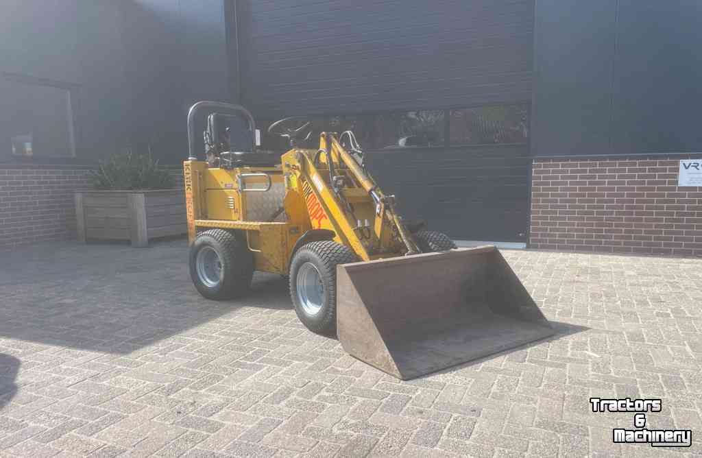 Chargeuse sur pneus Knikmops 90 - minishovel mini loader - Giant Weidemann Schaffer